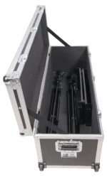 ProX ATA utility flight case heavy-duty latch mechanism and corner reinforcement close-up