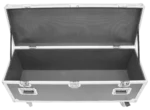 ProX ATA utility flight case with heavy-duty casters, side profile showing 47.5 inch length and rugged construction