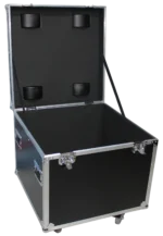 ProX ATA utility flight case side profile showing heavy-duty construction and caster wheels