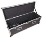 ProX ATA utility flight case with low profile wheels, heavy-duty storage road case exterior