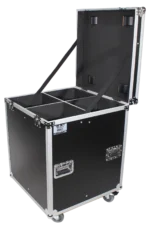 ProX ATA utility road case designed for four ETC Source Four Par Cans ellipsoidal lighting fixtures with protective interior