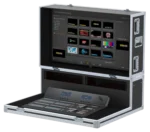 ProX flight case for BlackMagic ATEM 2ME production mixer with protective foam interior and professional hardware