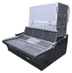 ProX Avid Venue S6L-24D flip-ready hydraulic console case with detachable design and 2U rack space