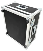 ProX flight case for Behringer Wing Compact mixer showing protective foam lining and hardware detail