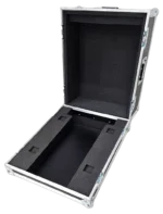 ProX flight case for Behringer Wing Compact digital mixer showing protective interior padding and hardware details