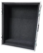 ProX flight case for Behringer Wing Compact digital mixer shown from side profile angle