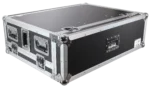 ProX flight case for Behringer WING mixer with doghouse compartment dimensional specifications and measurements