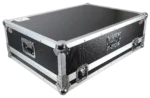 ProX flight case for Behringer Wing digital mixer showing protective foam padding and interior compartment detail