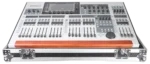 ProX flight case for Behringer Wing digital mixer showing protective padding and internal compartment detail