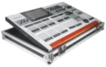 ProX flight case for Behringer Wing digital mixer console showing low profile wheels and side panel