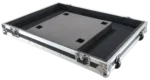 ProX flight case for Behringer Wing digital mixer console with low profile wheels, side profile view