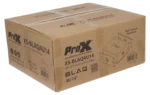 ProX BLAQ Series 4U rack case 14 inch deep dimensional diagram with measurements