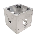ProX block connector for 12 inch bolted truss system showing mounting hardware and connection points