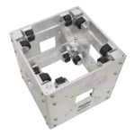 ProX Block truss connector mounted on 12 inch bolted truss system in live event setup