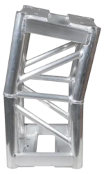 ProX 12 inch bolt plate box truss segment with 12 degree angle connector