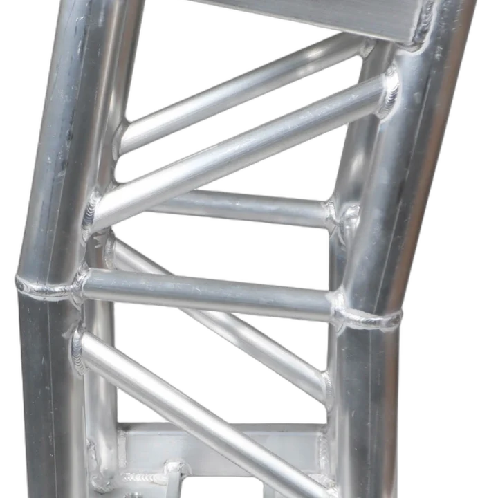 ProX 12 inch bolt plate box truss segment with 12 degree angle connector