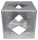 ProX BoltX 6 way 12 inch flushed corner block bolted professional box truss MK2 connection detail