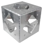 ProX BoltX 6 way 12 inch flushed corner block bolted professional box truss MK2 front view