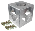 ProX BoltX 6 way 12 inch flushed corner block bolted professional box truss MK2 detail view