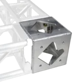 ProX BoltX 6 way 12 inch flushed corner block bolted professional box truss rear panel view