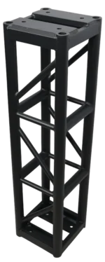 ProX BoltX 12-inch black bolted box truss segment showing 3mm wall construction and bolt detail