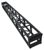 ProX BoltX black bolted box truss segment showing 3mm wall construction and connection points