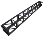 ProX BoltX black bolted box truss segment with 3mm wall construction and bolt connection points