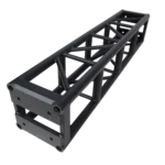 ProX BoltX black bolted box truss segment showing 3mm wall construction and bolt detail