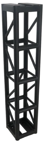 ProX BoltX black bolted box truss segment with 3mm wall construction and professional hardware