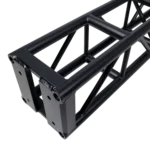 ProX BoltX black bolted box truss segment with 3mm wall construction and 12 inch frame