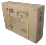 ProX caster board with four-inch industrial grade wheels dimensional diagram specifications