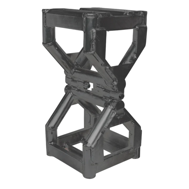ProX center pivot hinge bolted truss variable corner articulating block front view