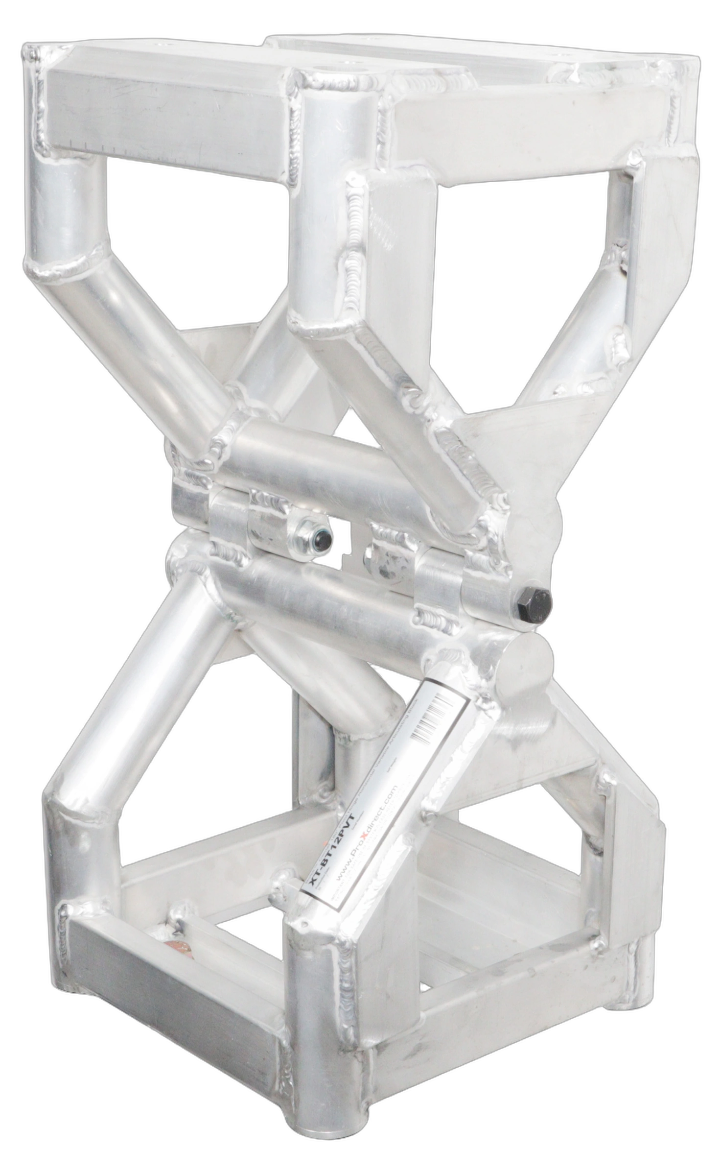 ProX Center Pivot Hinge Bolted Truss Corner Block ProX center pivot hinge bolted truss variable corner articulating block front view