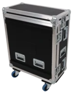 ProX flight case for ChamSys MagicQ Compact Connect lighting controller with dimensional specifications diagram