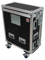 ProX flight case for ChamSys MagicQ Compact Connect lighting controller with dimensional specifications diagram