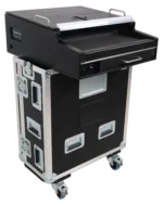 ProX flight case for ChamSys MagicQ Compact Connect lighting controller shown from side profile