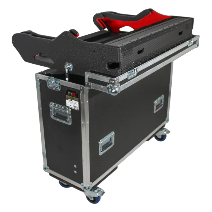 ProX ChamSys MagicQ MQ250 flight case hydraulic lifting mechanism and control details