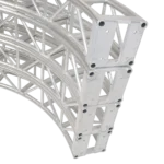 ProX circular bolted pro square truss segment 3 meter 10 foot technical dimensional diagram specifications