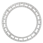 ProX circular bolted pro square truss segment 3 meter 10 foot section front view