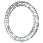 ProX circular square frame truss 8 segments 22.96 ft showing side profile and connection points