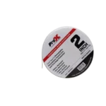 ProX 2 inch 180 foot matte white commercial grade gaffer tape roll showing side profile and width