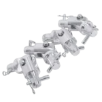 ProX conical tube ground support post with male to male hinge joint connector detail