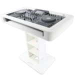 ProX Control Tower DJ Podium dimensional specifications diagram with measurements and layout details
