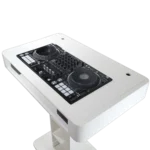 ProX Control Tower DJ podium dimensional diagram specifications measurements white finish