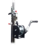 ProX 14 foot crank stand dimensional specifications diagram with measurements and weight capacity
