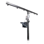ProX heavy-duty lighting crank stand gear mechanism and crank handle close-up detail