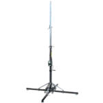 ProX 18 foot lighting crank truss stand with T-adapter mount in professional event setup