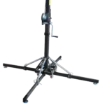 ProX 18 foot lighting crank truss stand with T-adapter mount and 330 pounds load capacity