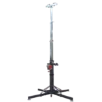 ProX 18 foot heavy-duty crank truss stand with outriggers and center load capacity side profile