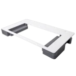 ProX replacement top face plate for DDJ1000 SRT DJ controller in white finish, front view